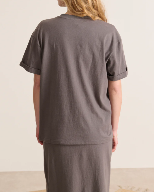T-SHIRT VISTA ANTHRACITE ~ GARANCE